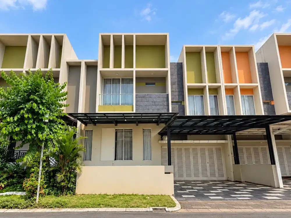 Dijual Rumah Mozart Symphonia Gading Serpong, Split Level Dekat Danau, Semi Furnished