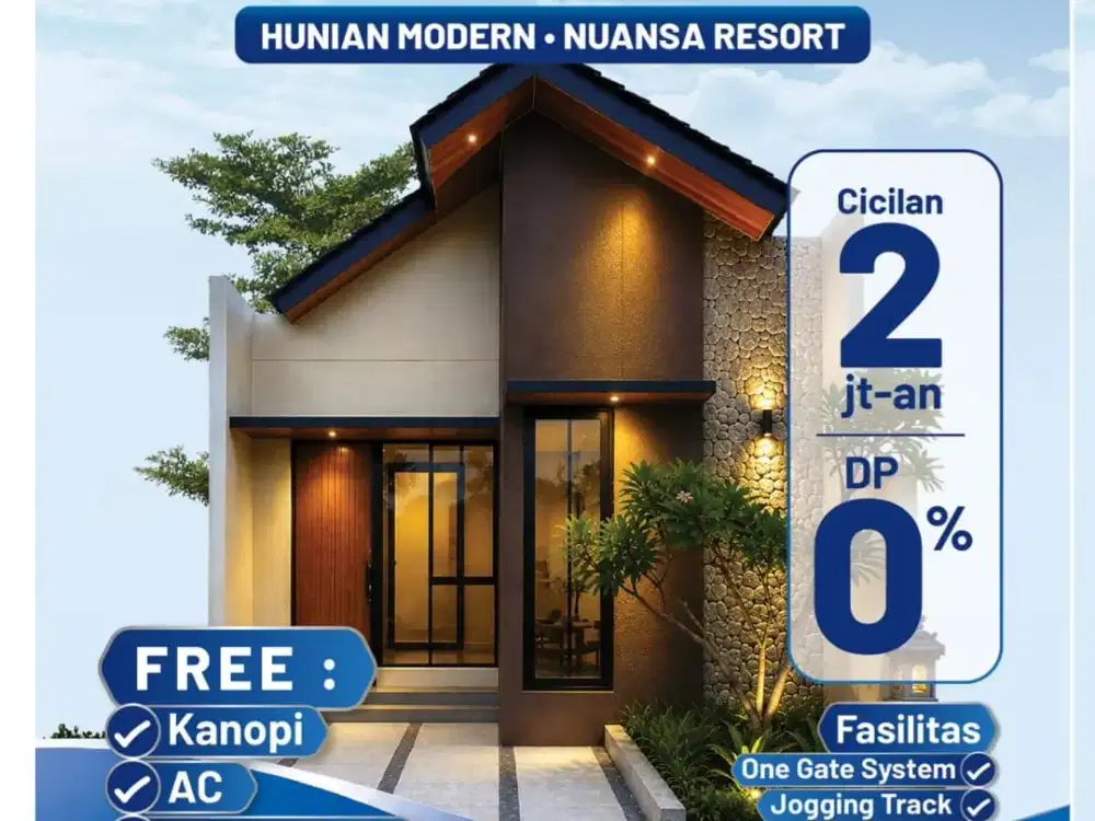 Rumah Tanpa Dp dekat ke Victor Unpam Pamulang  dan BSD