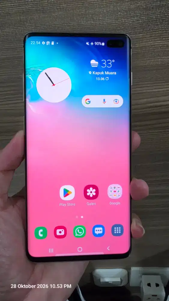GALAXY SAMSUNG S10+ 8/512 WHITE