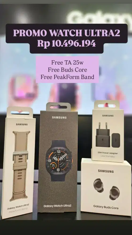READY STOK WATCH ULTRA BONUS BANYAK CICILAN 0% SAMPAI 24 BULAN