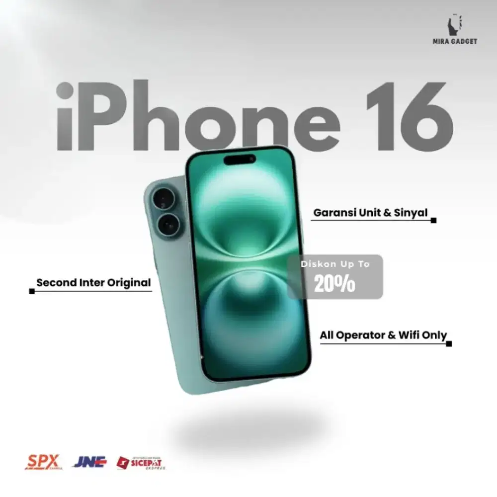 Iphone 16 Second Original 16 Second 512GB 256GB 128GB Mulus