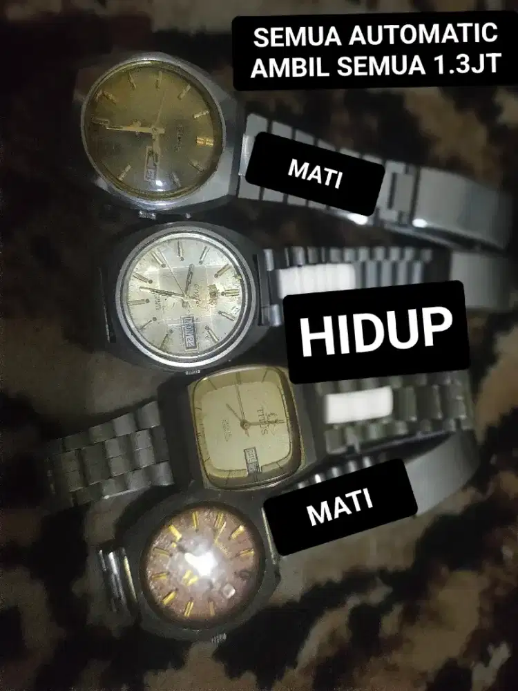 JAM AUTOMATIC ADA YANG HIDUP DAN MATI