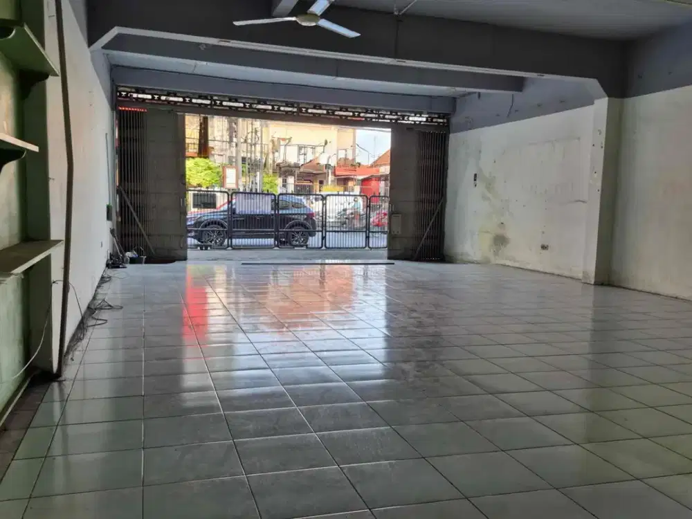 DIJUAL ATAU DISEWAKAN RUKO BANGUNAN 2 LANTAI JALAN RAYA DIPONEGORO SIDOARJO