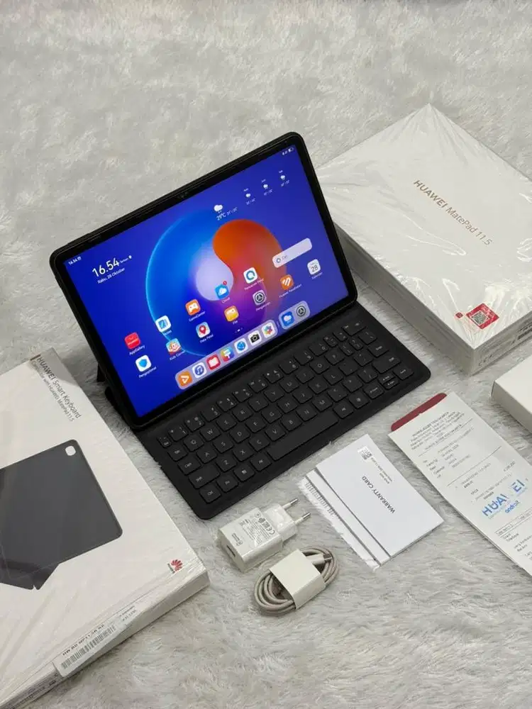 Huawei Matepad 11.5 6/128GB Garansi 27 April 2027, Plus Keyboard