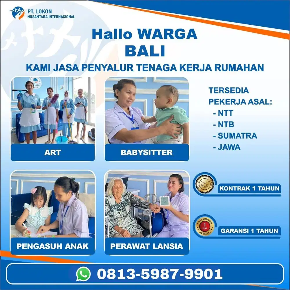 TERSEDIA ART BABYSITTER , NANNY SUS LANSIA