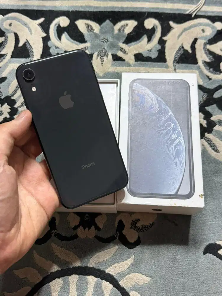 iphone xr 128gb regist signal permanent mulus fullset