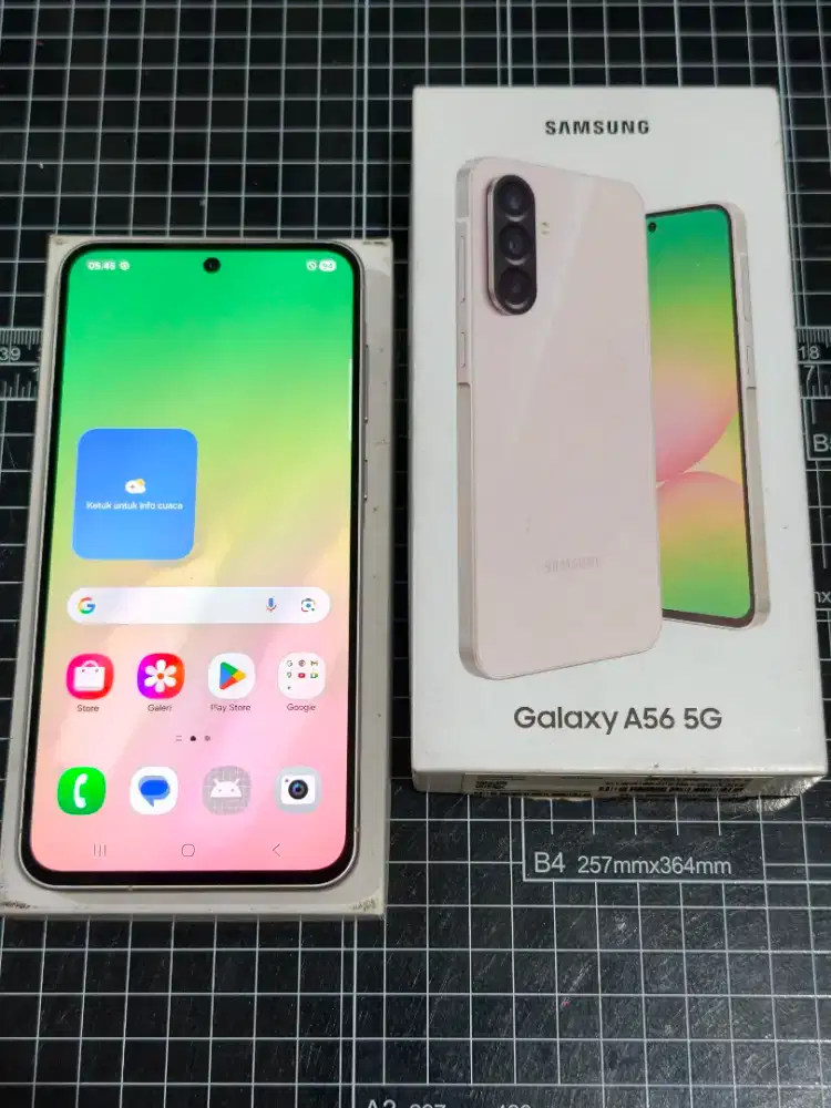 Samsung A56 Sein 8/256 Mulus Fullset Original