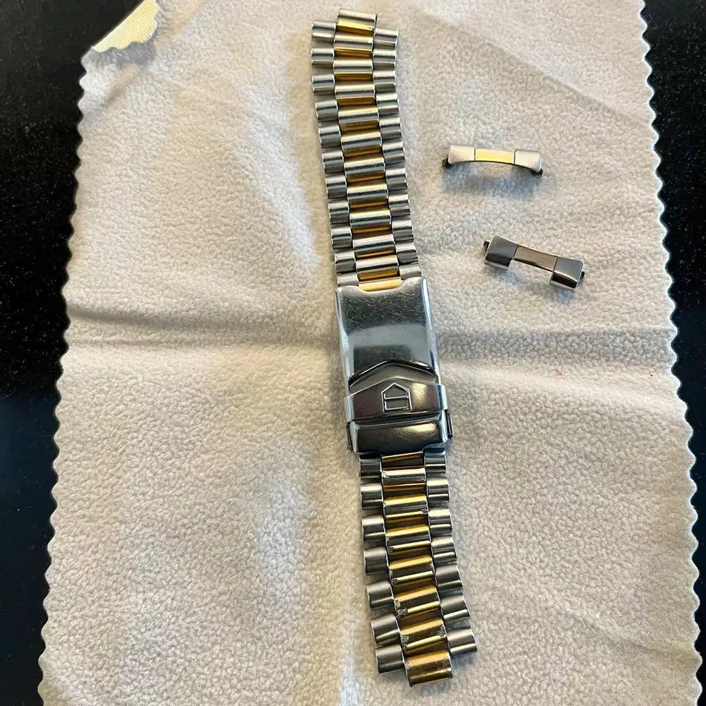 strap rantai tag heuer professional 2000 original