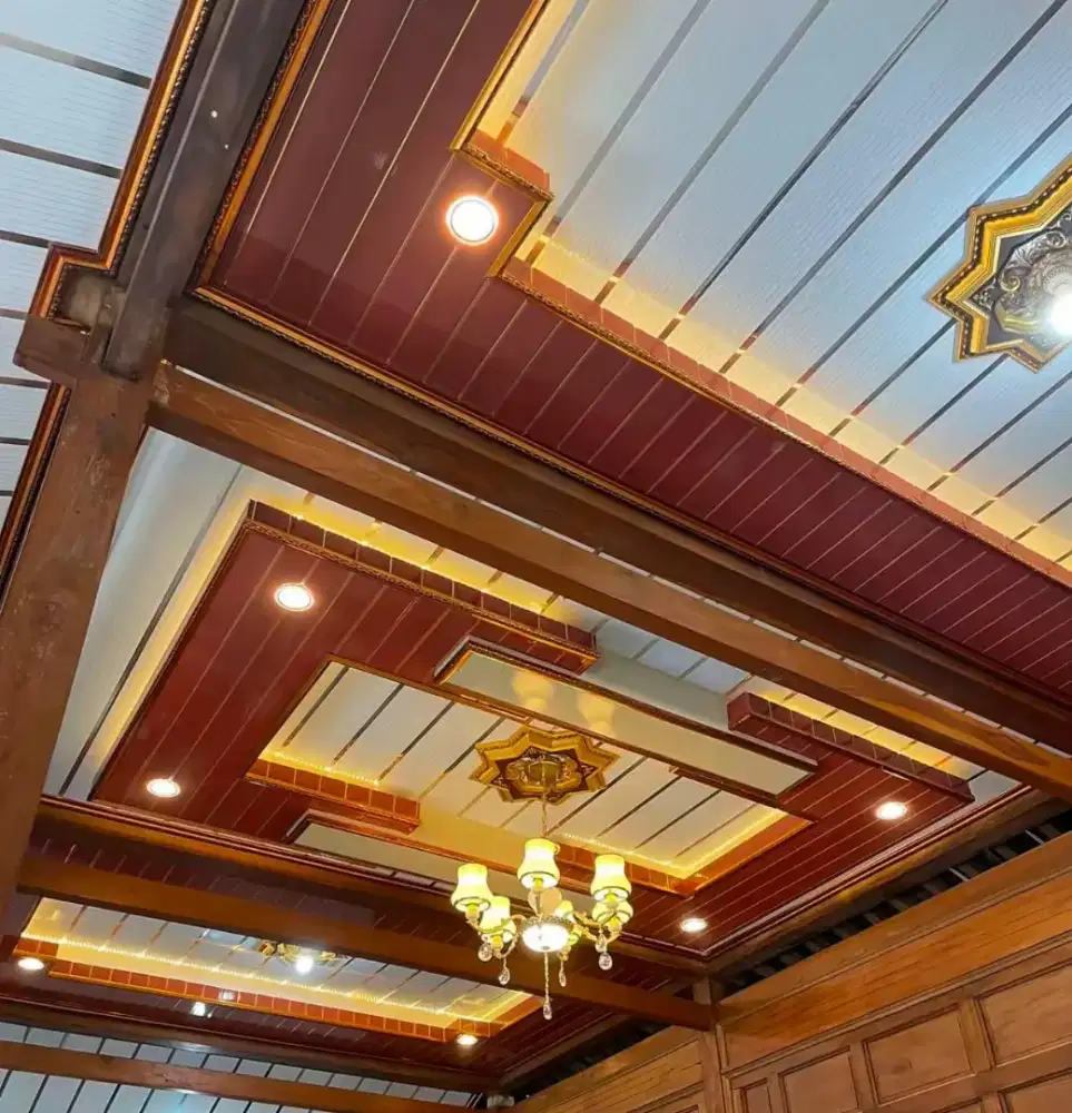 Plafon PVC Gypsum Partisi Kanopi