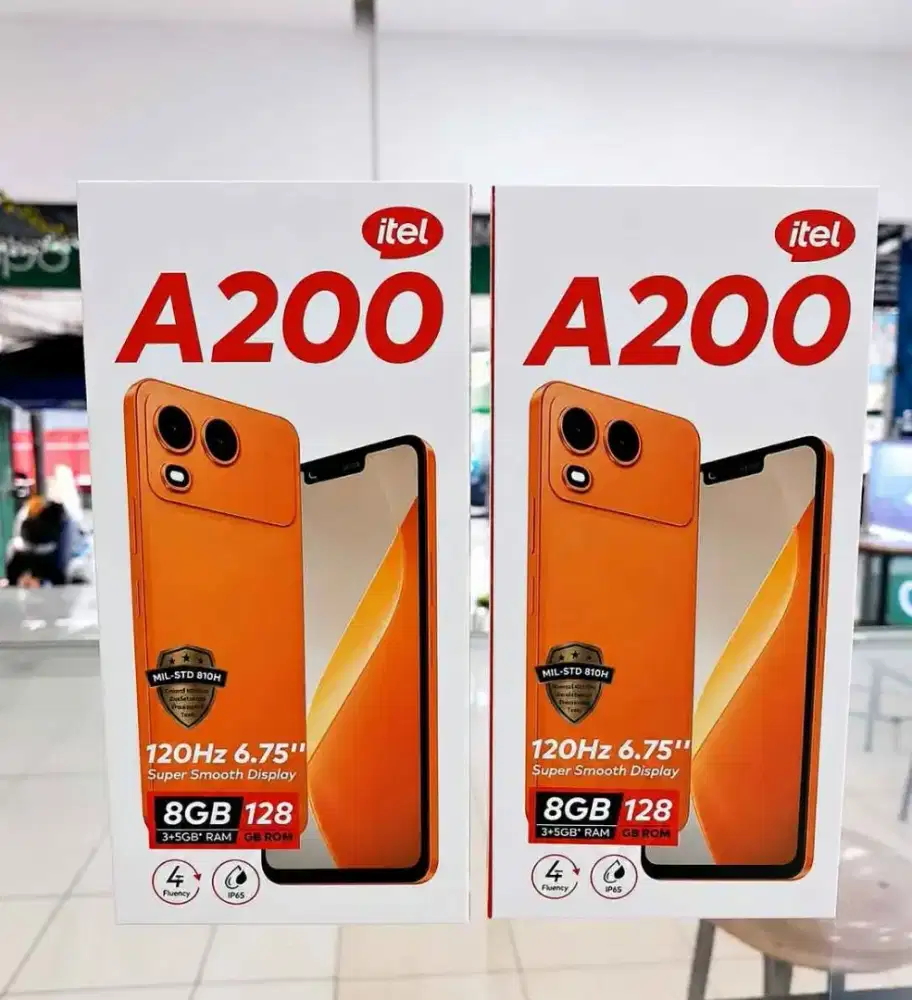 ITEL A200 4/128 BARU BNIB
