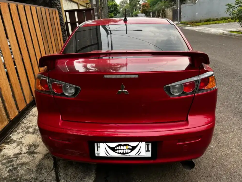 Lampu belakang spoiler wing lancer ex gt mulus red