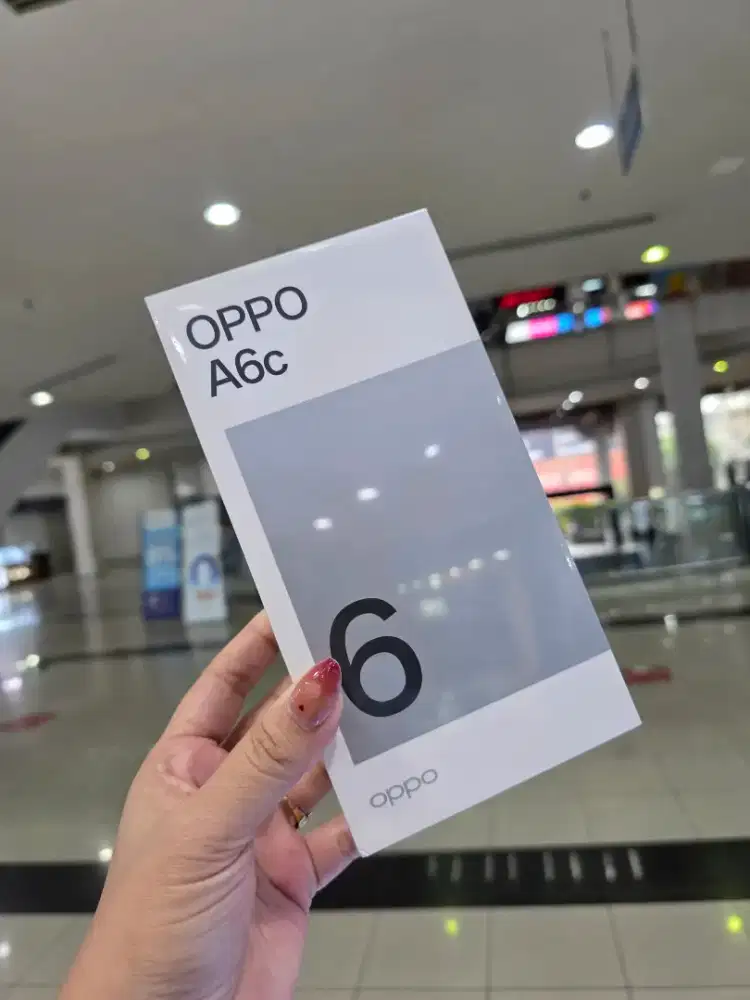 Oppo A6c 128gb new garansi resmi original.