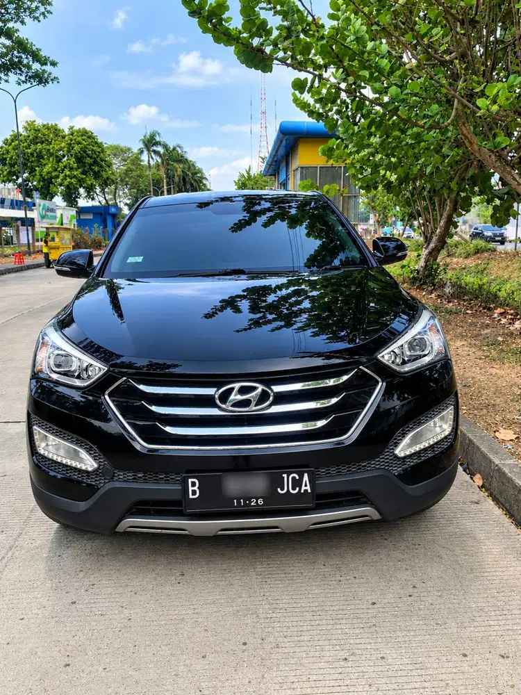 Jual cepat, Santa Fe Black Phantom 2015, 2.4 AT Bensin