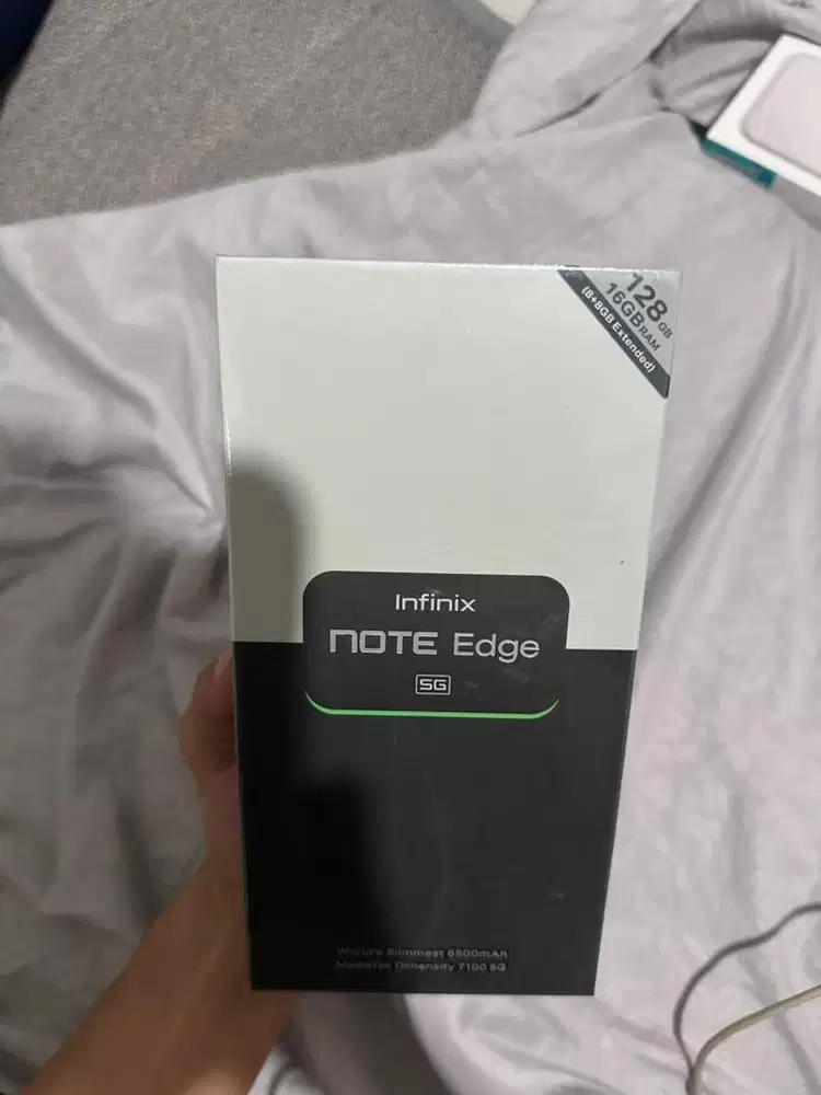 infinix note edge  5g segel gajadi pake
