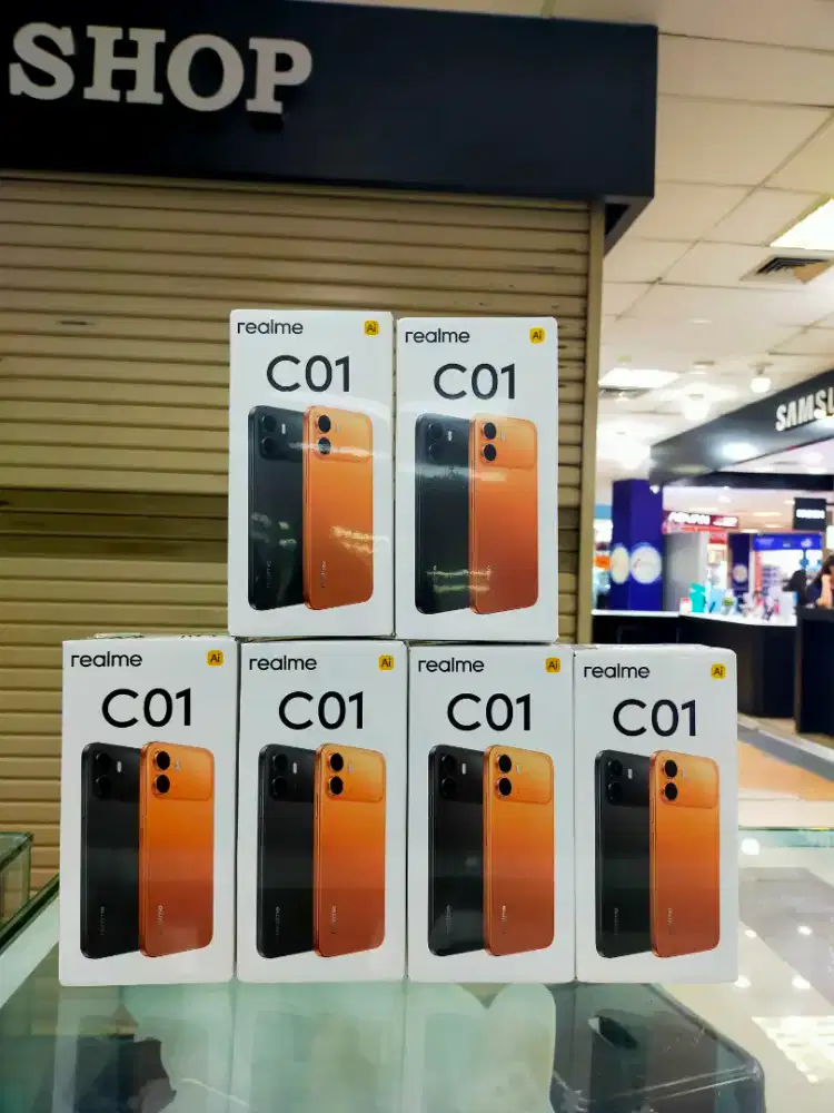 REALME C01 4/64 NEW SEGEL GARANSI RESMI