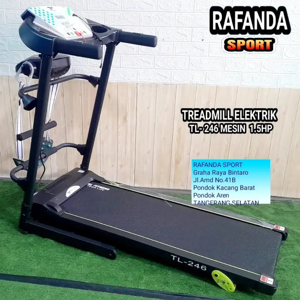 Treadmill Elektrik TL246 New Total Fitness
