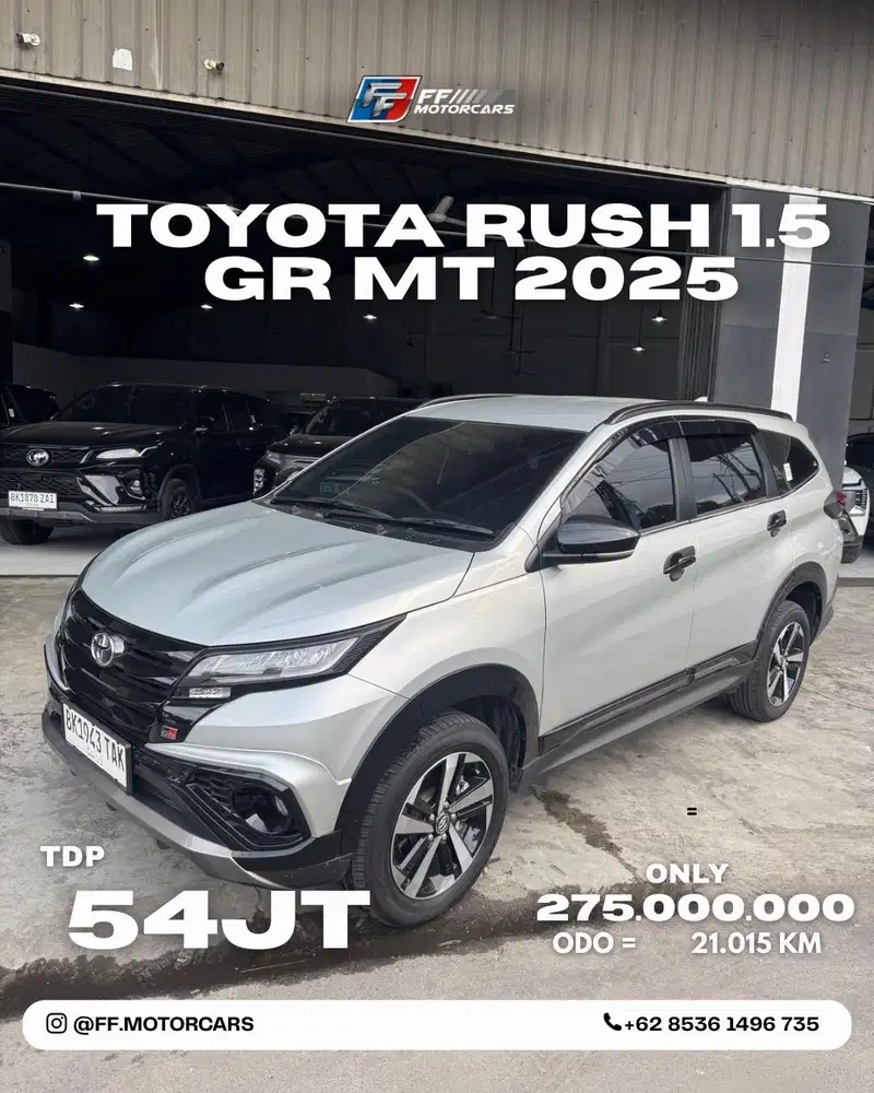 Toyota Rush 1.5 GR MT 2025
