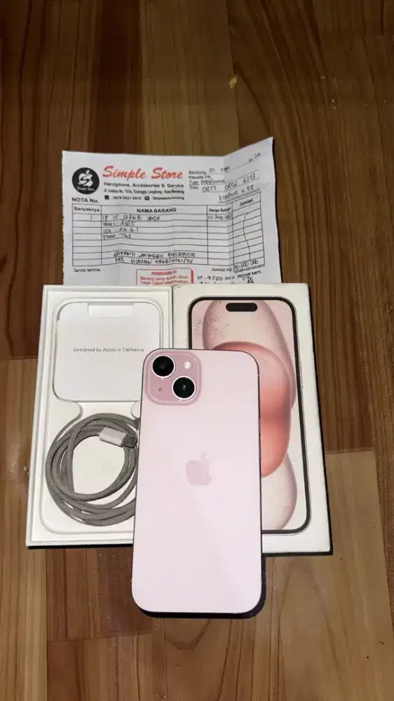IPHONE 15 128 IBOX SECOND LIKE NEW