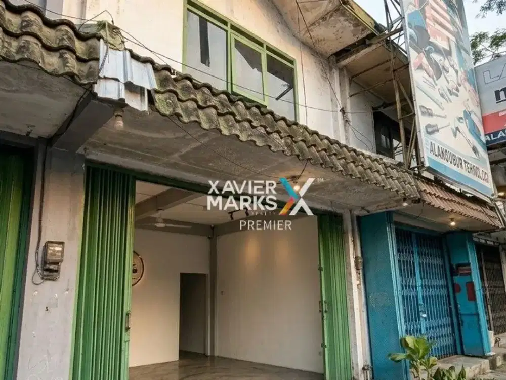 Dijual Ruko 2 lantai di daerah Pasar Besar, Malang
