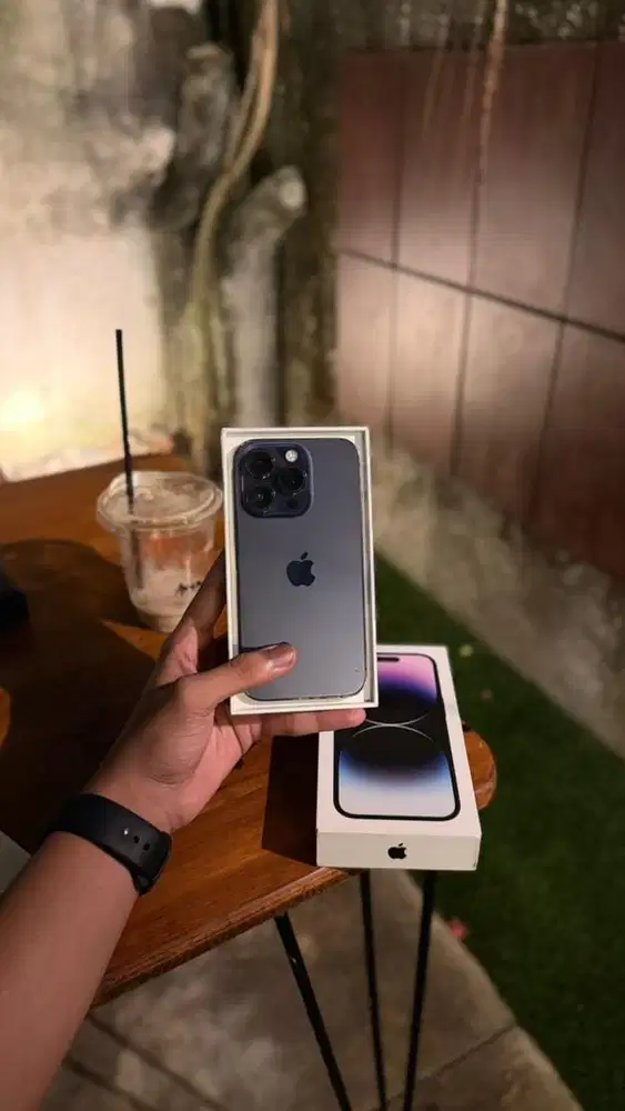 iPhone 14 Pro 128gb Deep Purple - Garansi Internasional All Operator