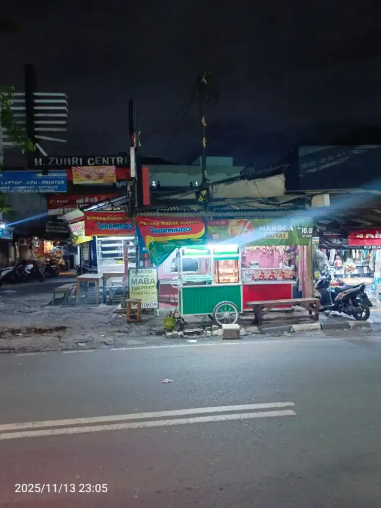 Jual gerobak + perlengkapan warkop
