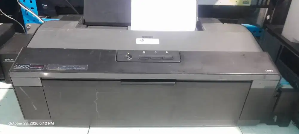 printer epson L1300 full nozzle