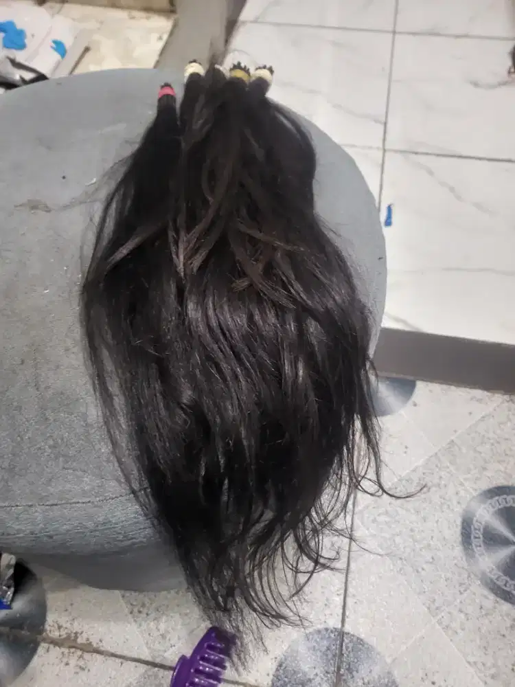 Rambut sambung 60cm 100helai