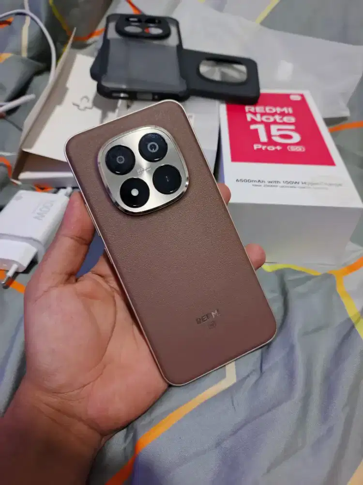 Redmi Note 15 Pro+ Plus 5G 8/256 Seperti Baru Like New Cc Rendah