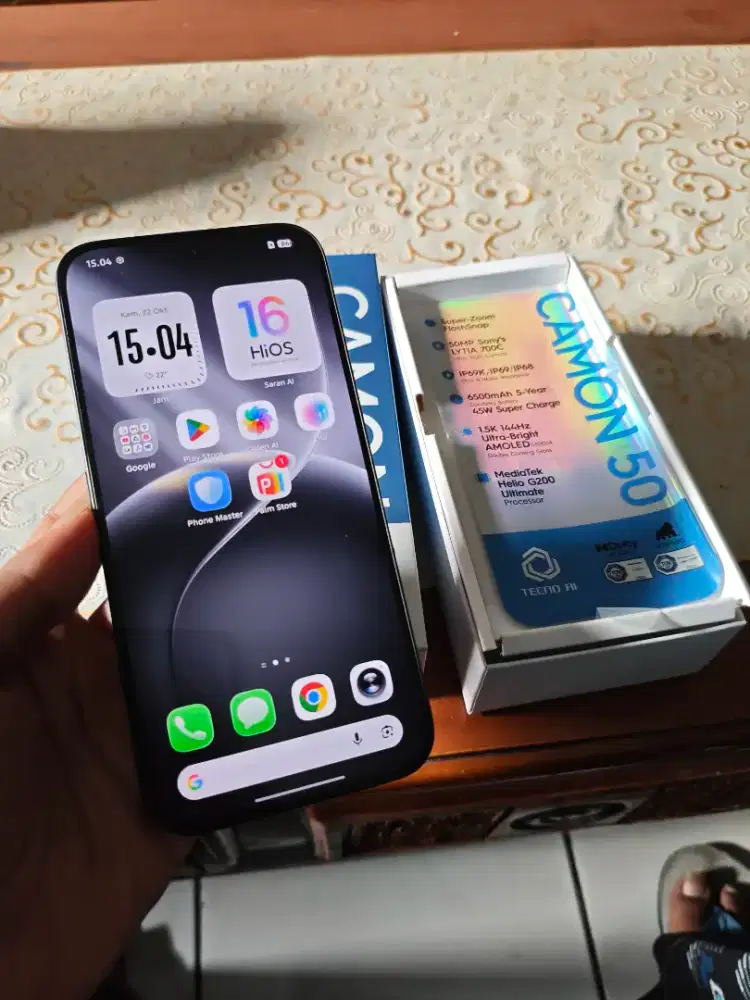 Techno camon 50 8/256 garansi ON 2027
