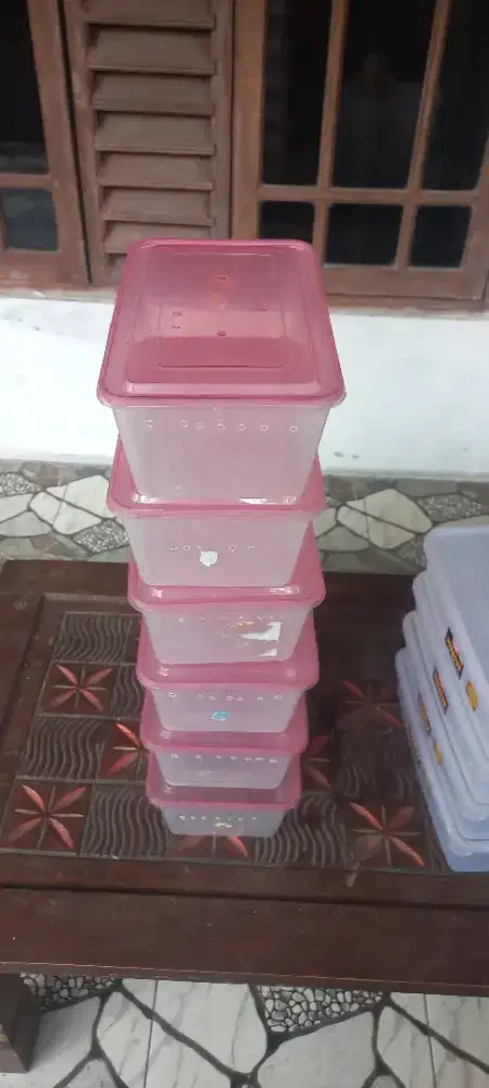 Wadah plastik kokoh, ukuran 3000ml
