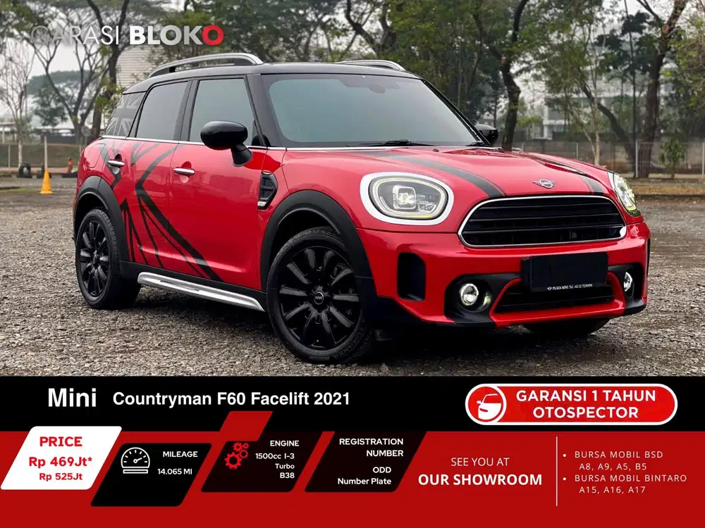 Odo 14rb - Mini Cooper F60 Countryman Facelift 2021 / 2022