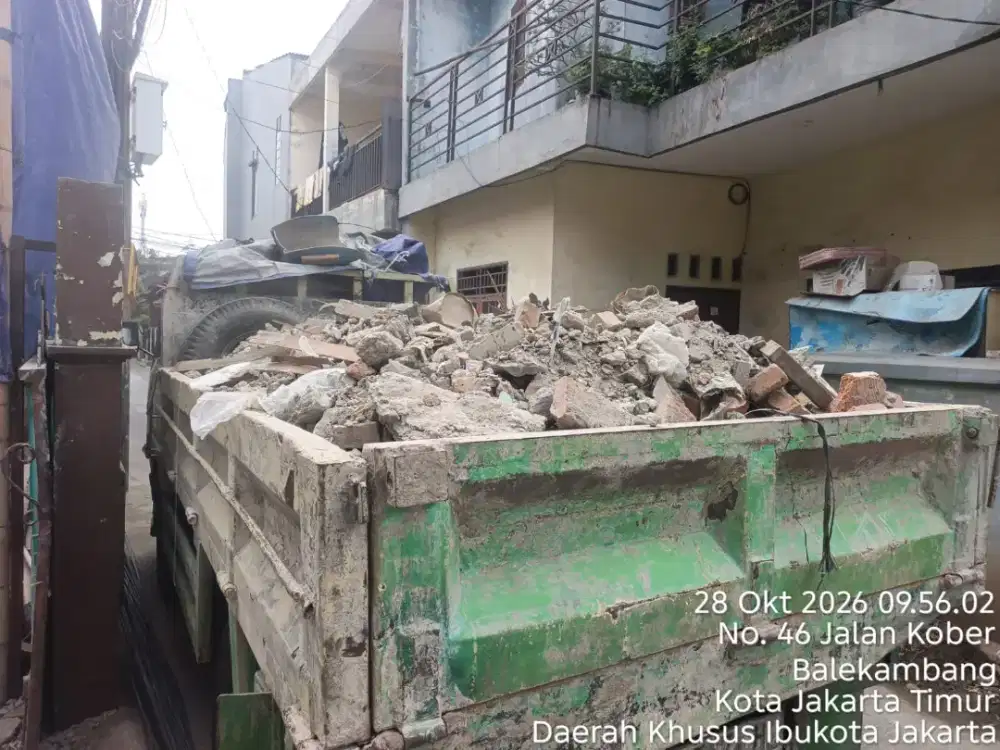 Jasa buang puing sampah