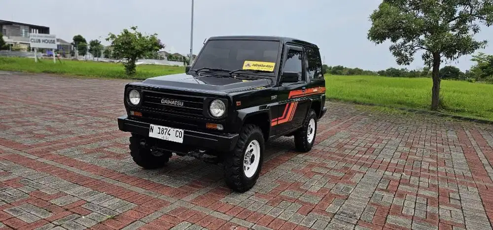 Taft GT 4x4 th 1987 Hitam Ori luar dalam Antik Siap utk hujan & banjir