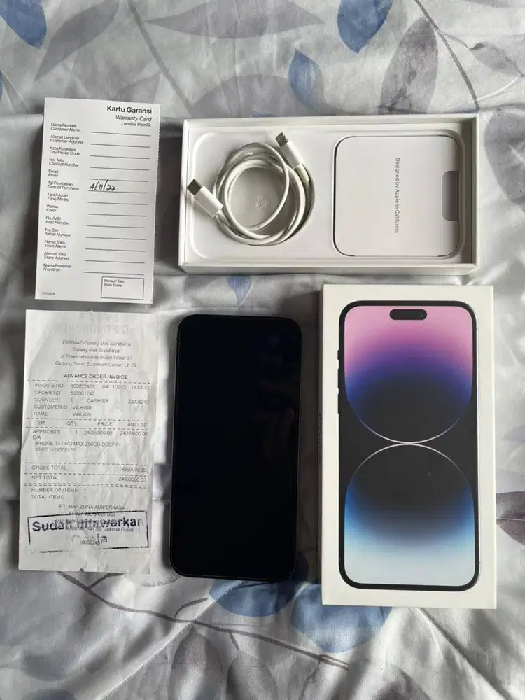 iPhone 14 Pro Max 256GB - Deep Purple