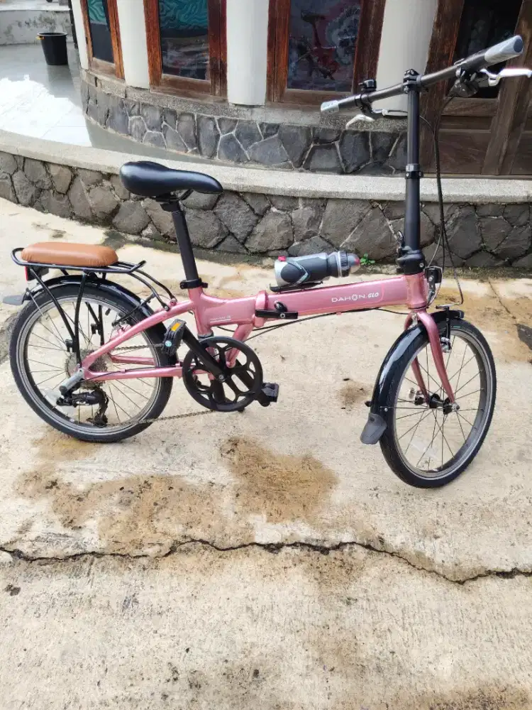 Sepeda Dahon Mariner D8 warna pink