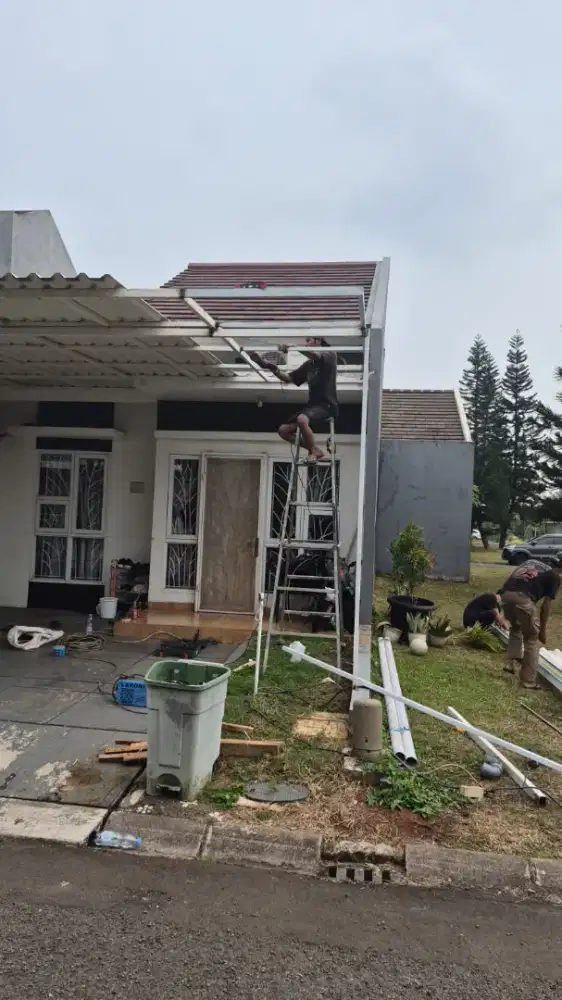 KANOPI CANOPY,KITCHEN SET,KUSEN ALUMINIUM,TRALIS,RAILING,TANGGA,PAGAR