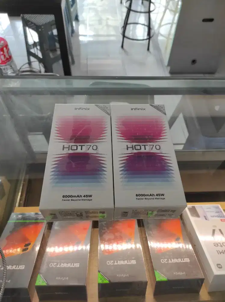 [ Fast respon WA ] Infinix Hot 70 NFC 8+8/128 Garansi resmi 1thn
