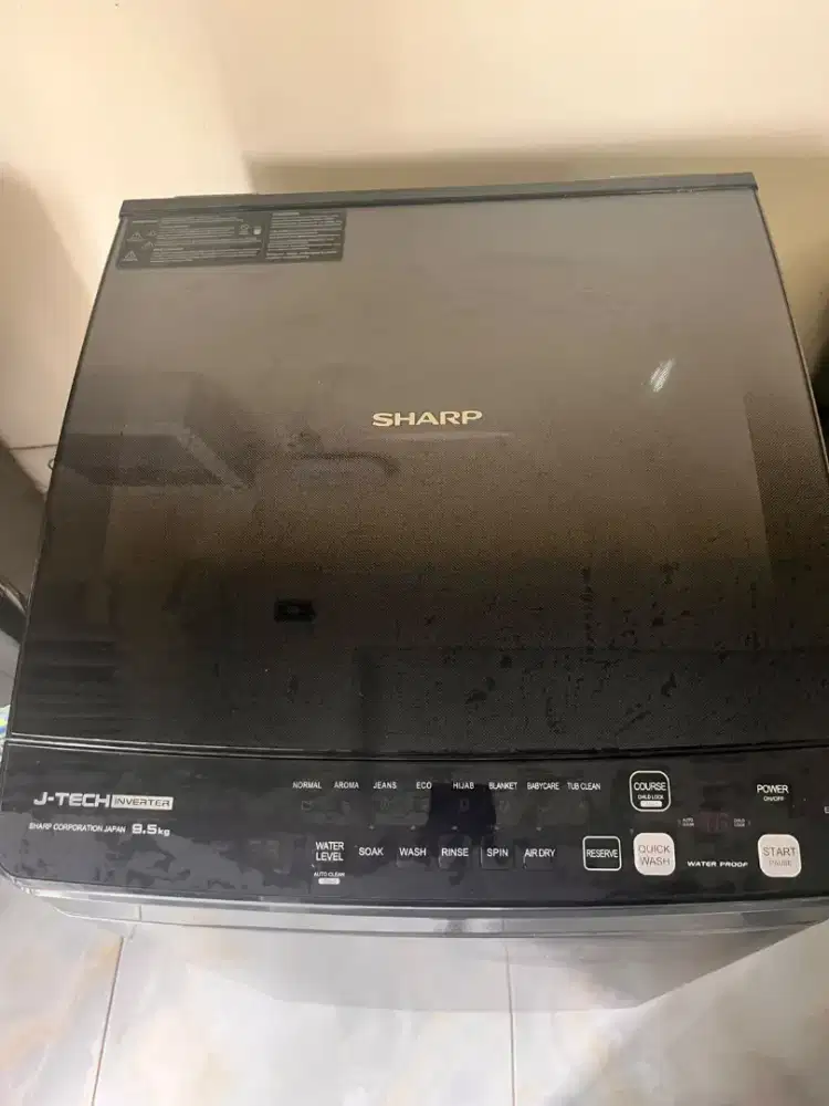 Mesin Cuci Sharp J.TECH Inverter 9,5kg