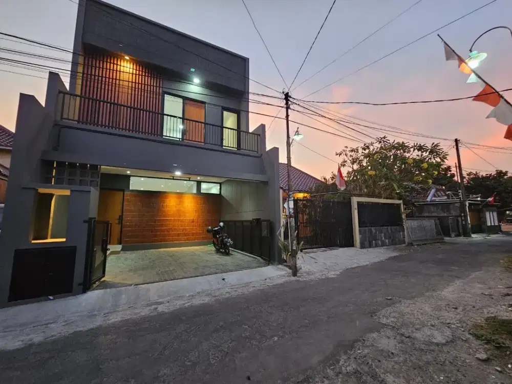 Rumah Tropis Fully Furnished Utara Pakuwon Mall Condongcatur Sleman