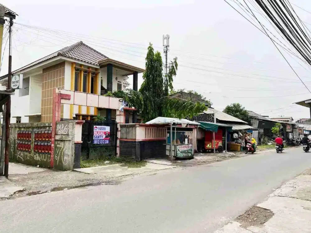 Jual rumah 2 lantai jalan utama Kemang Raya, Dekat Kostrad Cilodong Depok
