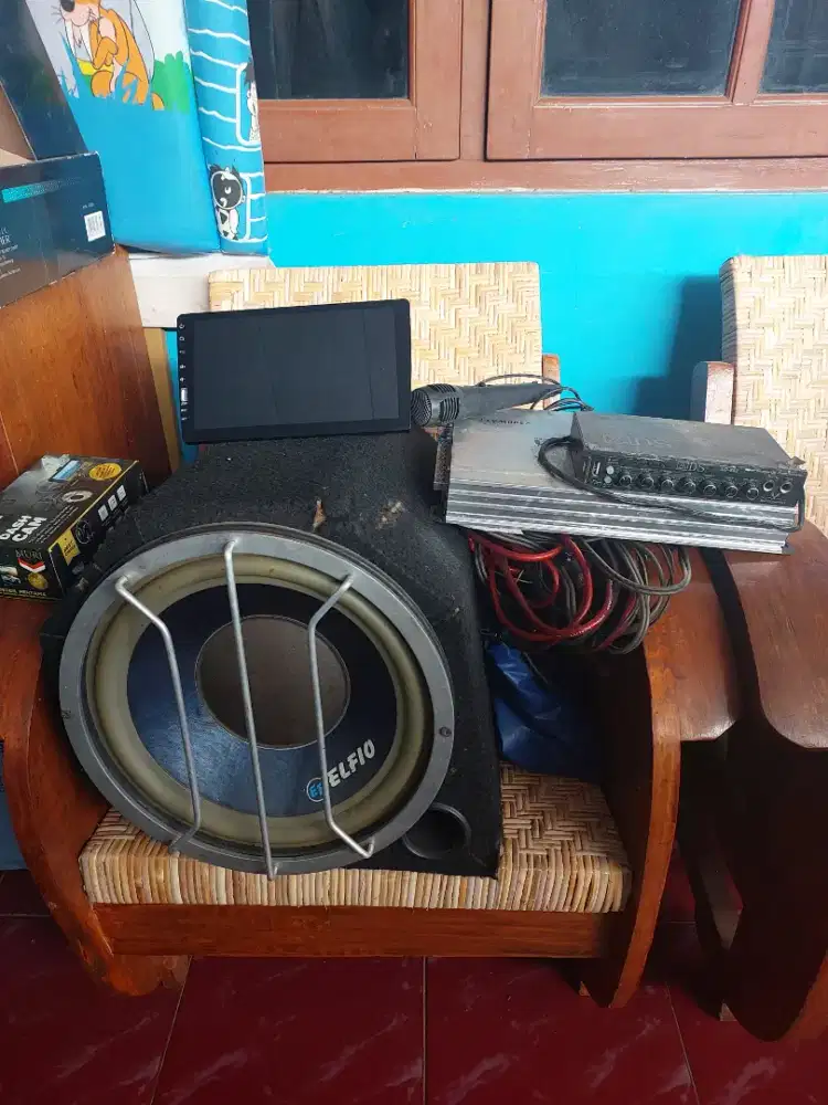 Paket lengkap Audio mobil