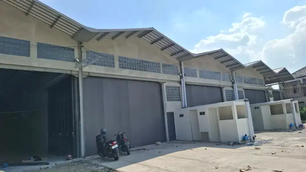 Gudang 5 unit konstruksi baja