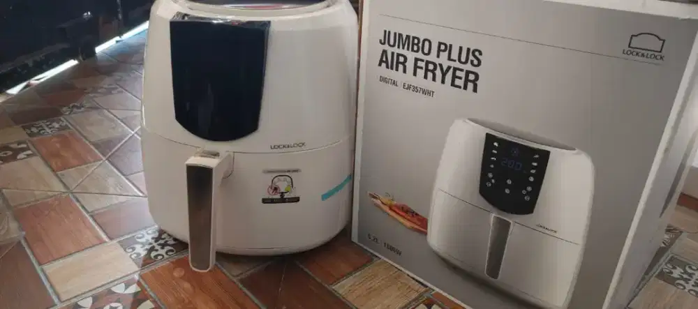 Dijual Air Fryer kondisi Baru Merek Lock & Lock