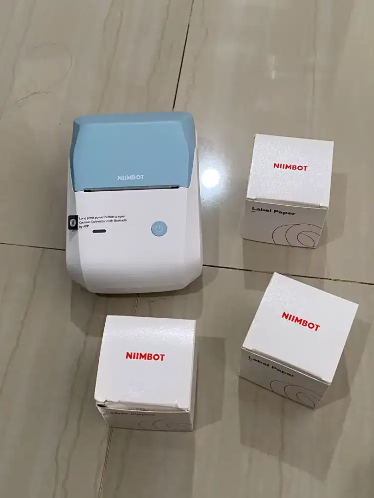 NIIMBOT B1 Printer Label Portabel Bluetooth Lebar 20-50mm