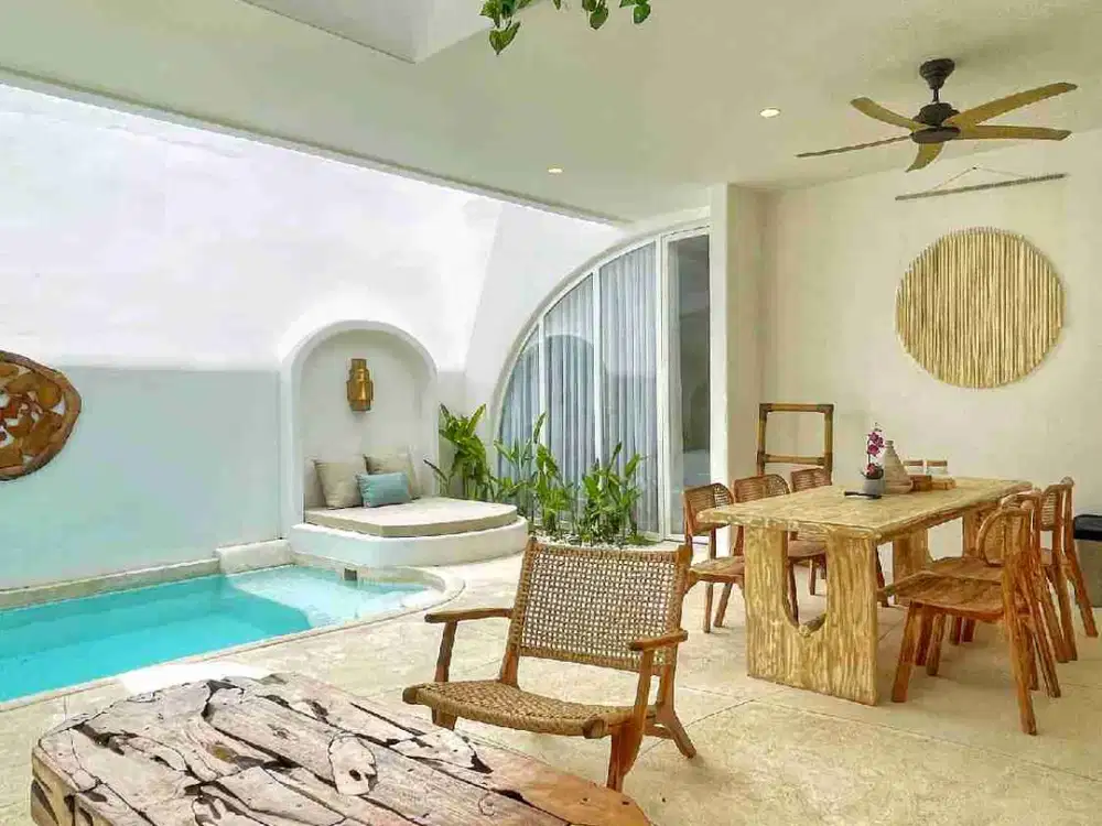 Villa Baru Gaya Mediterania Siap Huni di Uluwatu Jimbaran