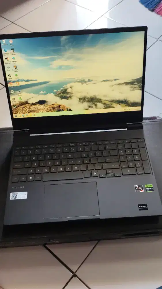 Laptop Gaming RTX 3050 Victus HP Ryzen 7 16gb 512ssd
