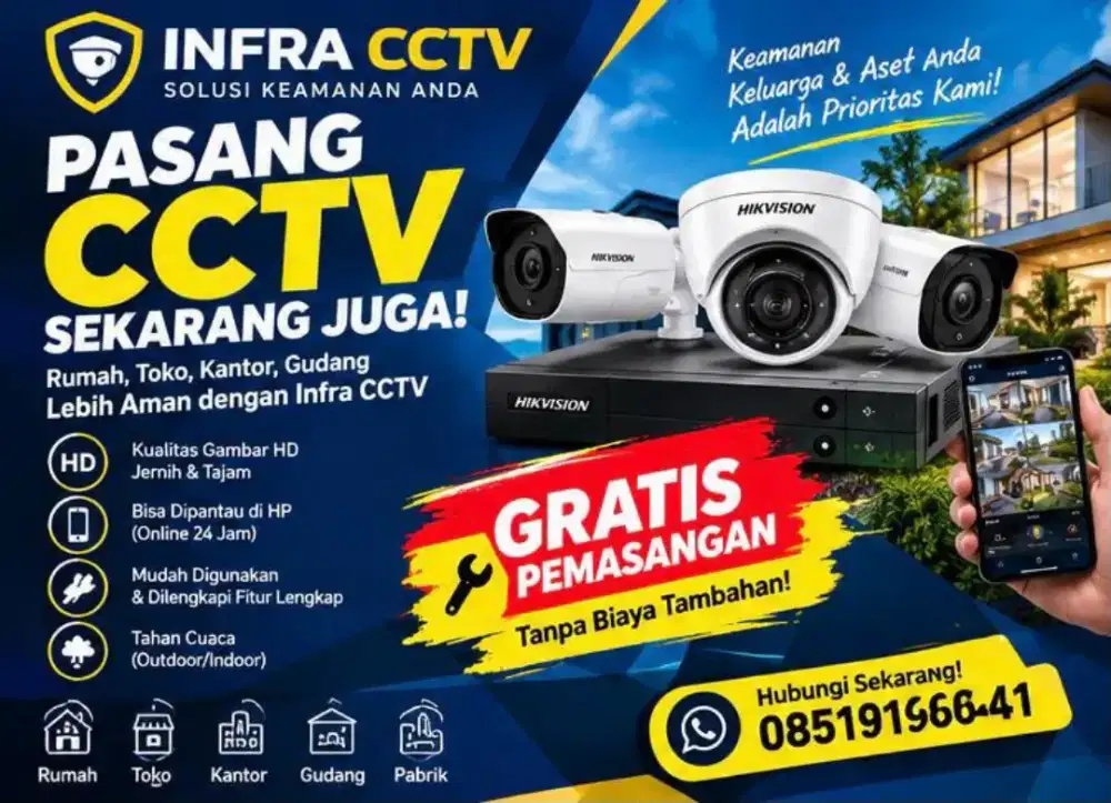 CCTV TERBARU SUPPORT AUDIO BISA BERPUTAR