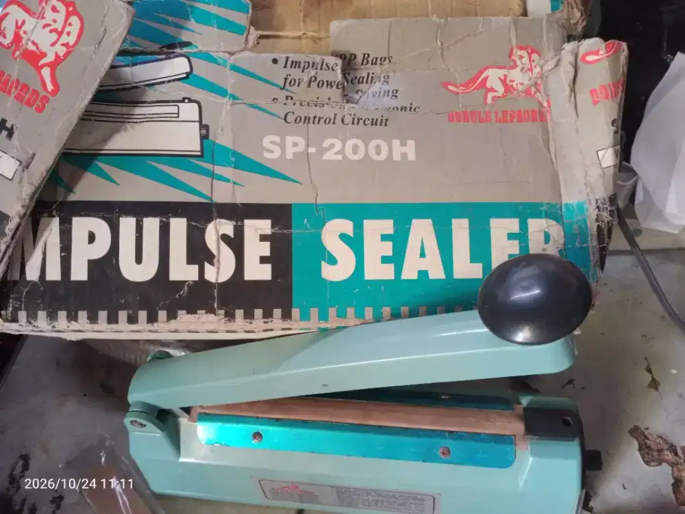Seler pres plastik