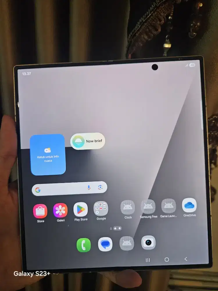 Samsung z fold 7 512gb sein resmi lengkap original mulus like new