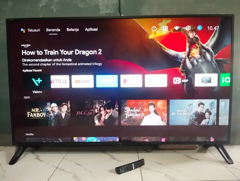 Smart tv android Sharp 65 inc
